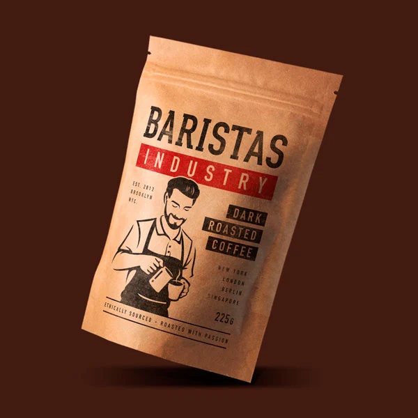 Baristas Industry Packaging Design by DesignBro